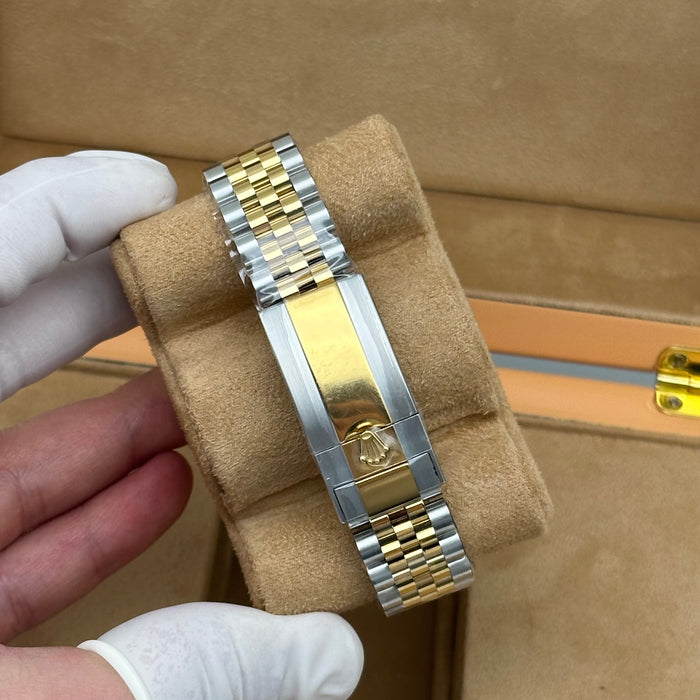Rolex GMT-Master II Two-Tone Jubilee – Black & Gold – Clean Factory 3285