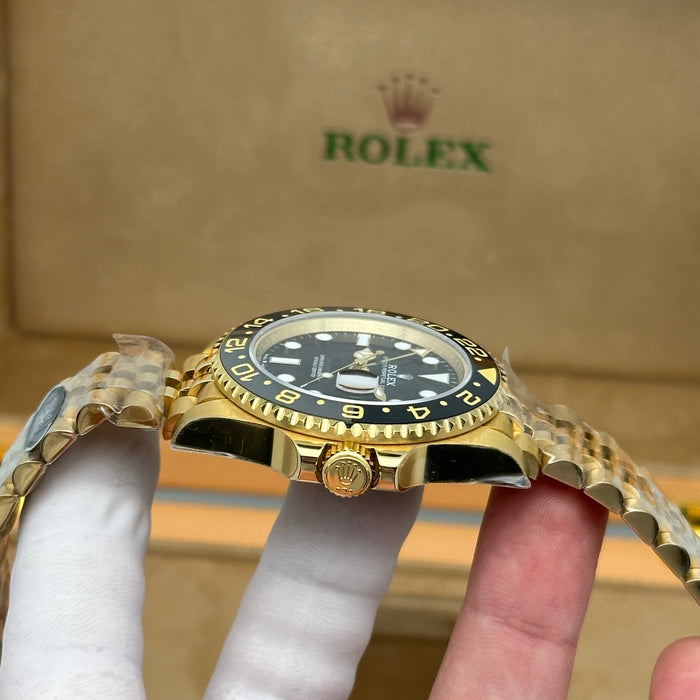 Rolex GMT-Master II Jubilee 40MM Zombie Full Yellow Gold - 3285 Clean