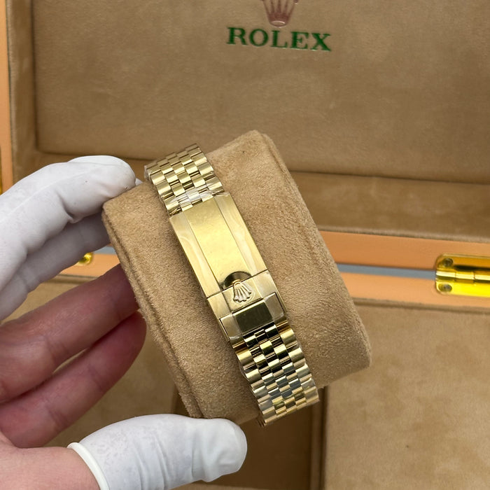 Rolex GMT-Master II Jubilee 40MM Zombie Full Yellow Gold - 3285 Clean