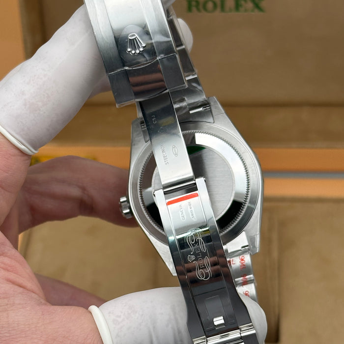 Rolex Sky-Dweller Oyster Perpetual – Blue Dial – Fluted Bezel – Swiss Super Clone