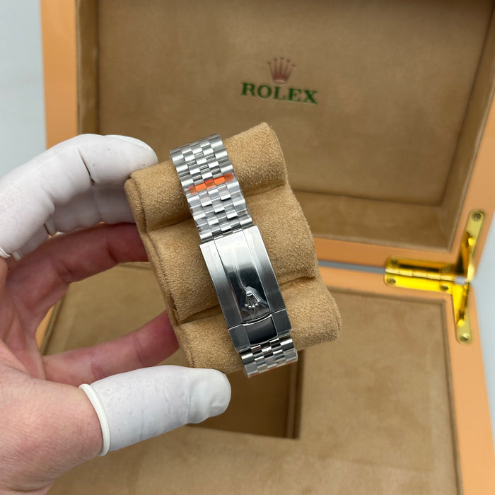 Rolex Sky-Dweller Oyster Perpetual Jubilee – Blue Dial – Fluted Bezel – Swiss Super Clone