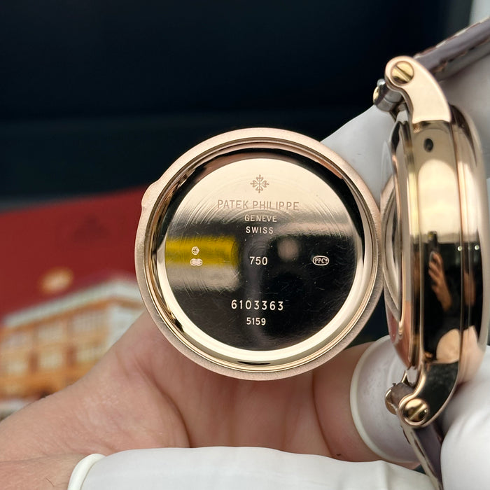 Patek Philippe Grand – Rose Gold Officer Case – Perpetual Calendar Moonphase