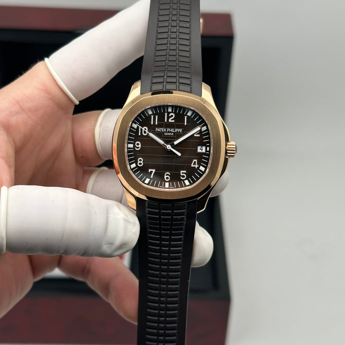 Patek Philippe Aquanaut 5167R Brown Dial – 40mm Rose Gold – Swiss Super Clone