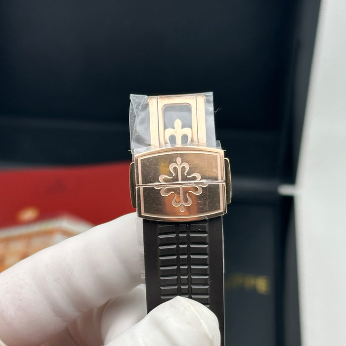 Patek Philippe Aquanaut 5167R Brown Dial – 40mm Rose Gold – Swiss Super Clone