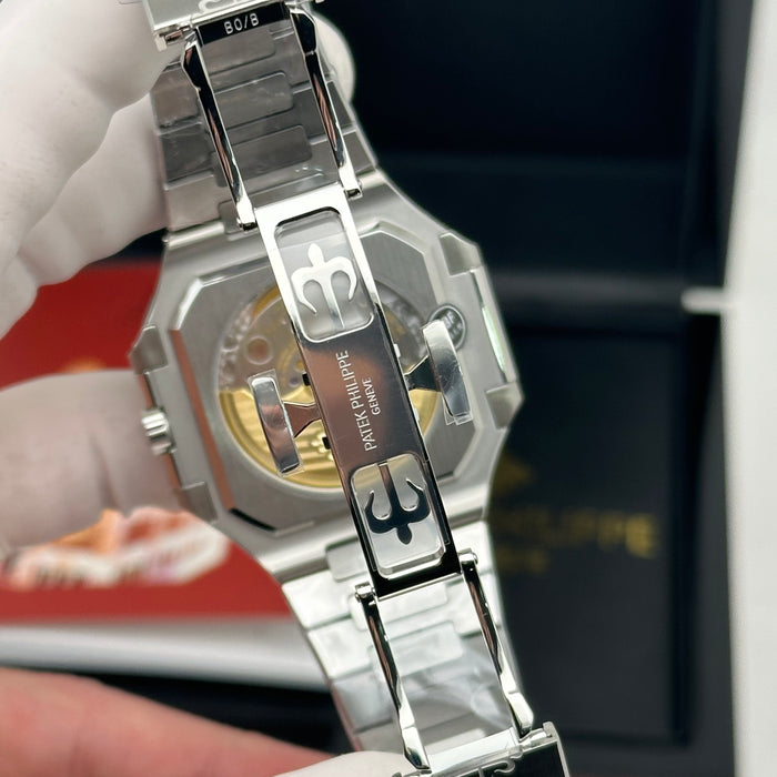 Patek Philippe Cubitus 5821/1A – Olive Green Dial – Stainless Steel – 45mm – Swiss Super Clone