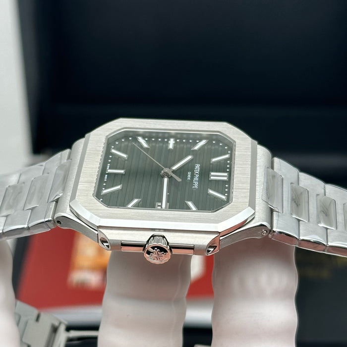 Patek Philippe Cubitus 5821/1A – Olive Green Dial – Stainless Steel – 45mm – Swiss Super Clone