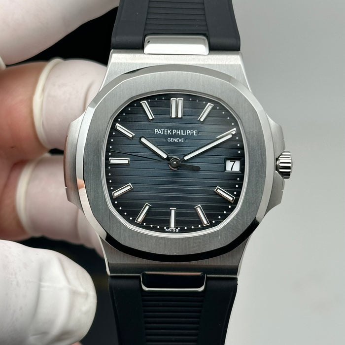 Patek Philippe Cubitus 5821A – Blue Dial – Rubber Strap – 45mm - Swiss Super Clone