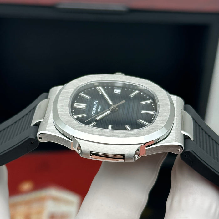 Patek Philippe Cubitus 5821A – Blue Dial – Rubber Strap – 45mm - Swiss Super Clone