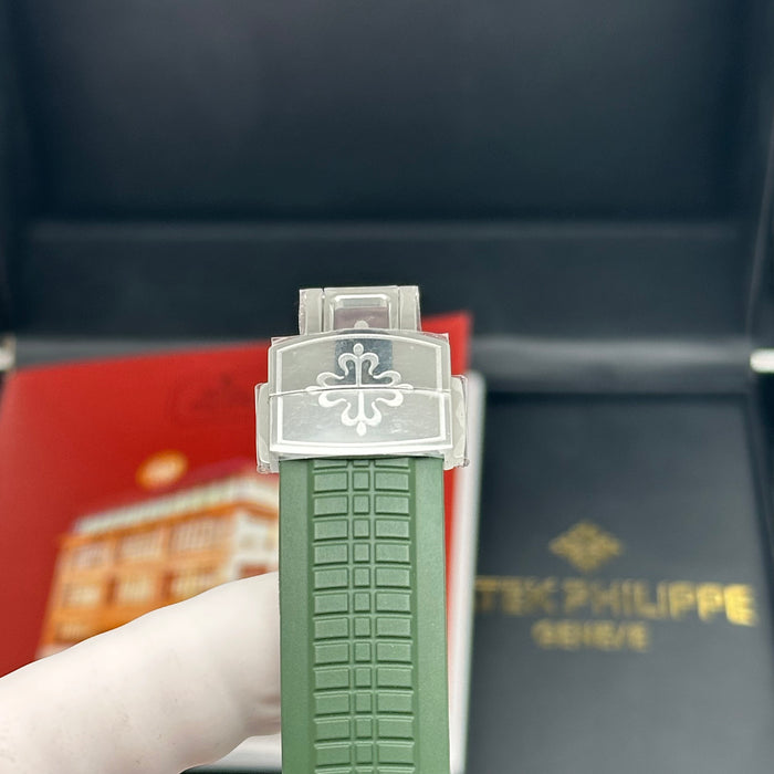 Patek Philippe Aquanaut Travel Time 5164A Green Dial – Swiss Super Clone
