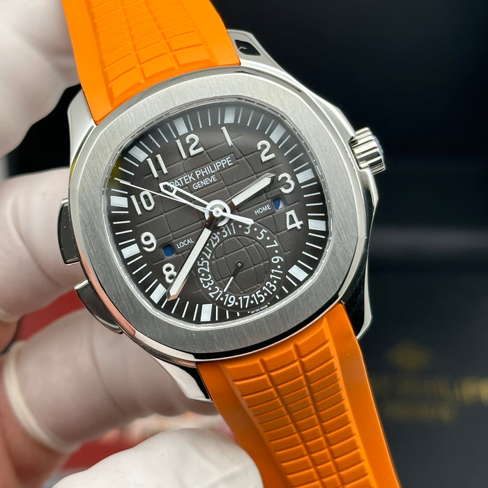Patek Philippe Aquanaut Travel Time 5164A Orange  – Swiss Super Clone
