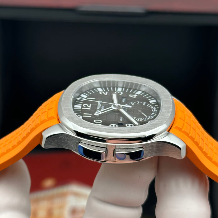 Patek Philippe Aquanaut Travel Time 5164A Orange  – Swiss Super Clone