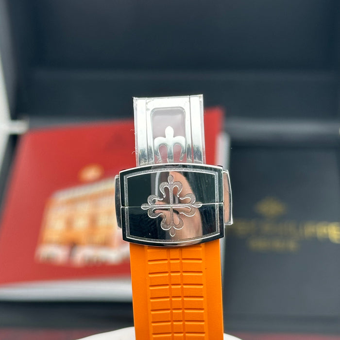 Patek Philippe Aquanaut Travel Time 5164A Orange  – Swiss Super Clone