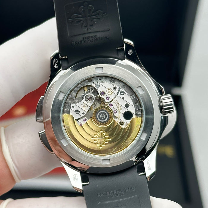 Patek Philippe Aquanaut Travel Time 5164A Black Dial  – Swiss Super Clone