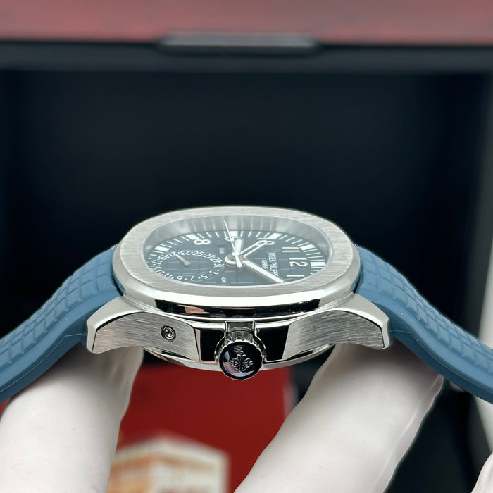 Patek Philippe Aquanaut Travel Time 5164A Blue Dial – Swiss Super Clone