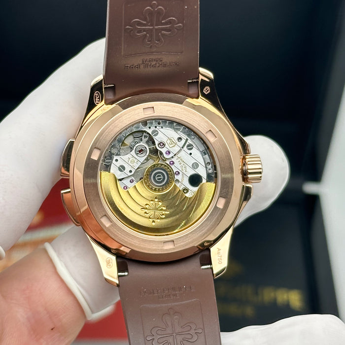 Patek Philippe Aquanaut Travel Time 5164A Brown Dial – Swiss Super Clone