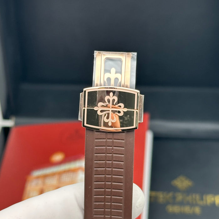 Patek Philippe Aquanaut Travel Time 5164A Brown Dial – Swiss Super Clone
