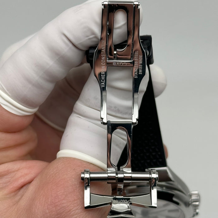 Vacheron Constantin Overseas Dual Time 41MM – Silver Dial – Automatic – Steel on Rubber - Swiss Super Clone