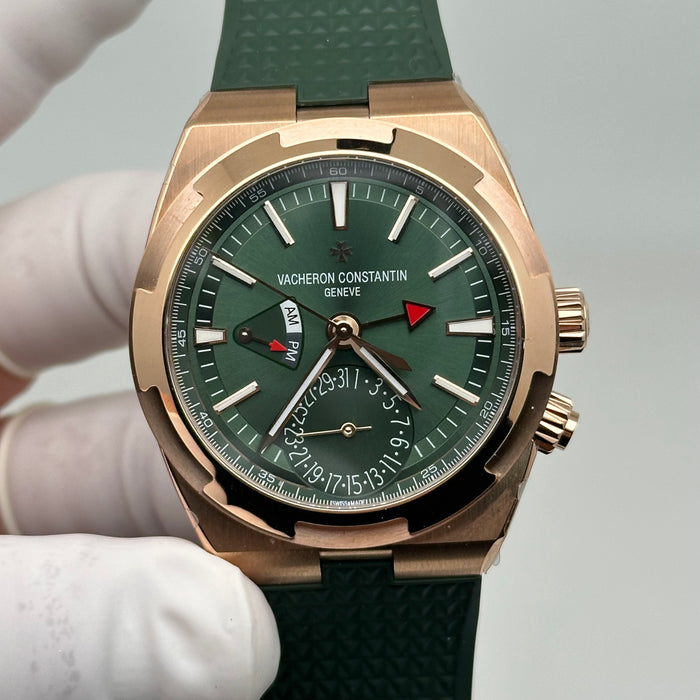 Vacheron Constantin Overseas Dual Time – Rose Gold – Green Dial – Swiss Super Clone