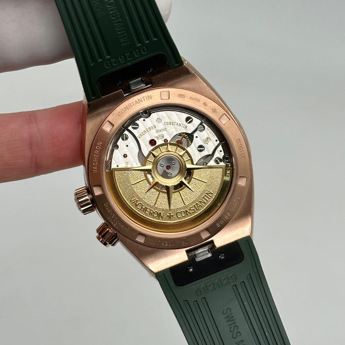 Vacheron Constantin Overseas Dual Time – Rose Gold – Green Dial – Swiss Super Clone
