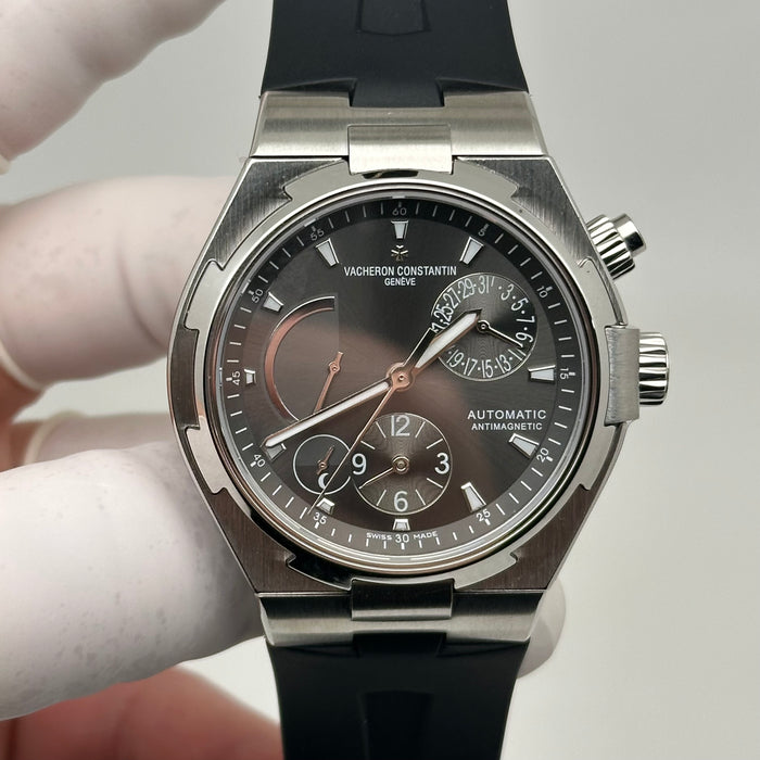 Vacheron Constantin Overseas Power Reserve – Black Dial – Stainless Steel – Swiss Super Clone