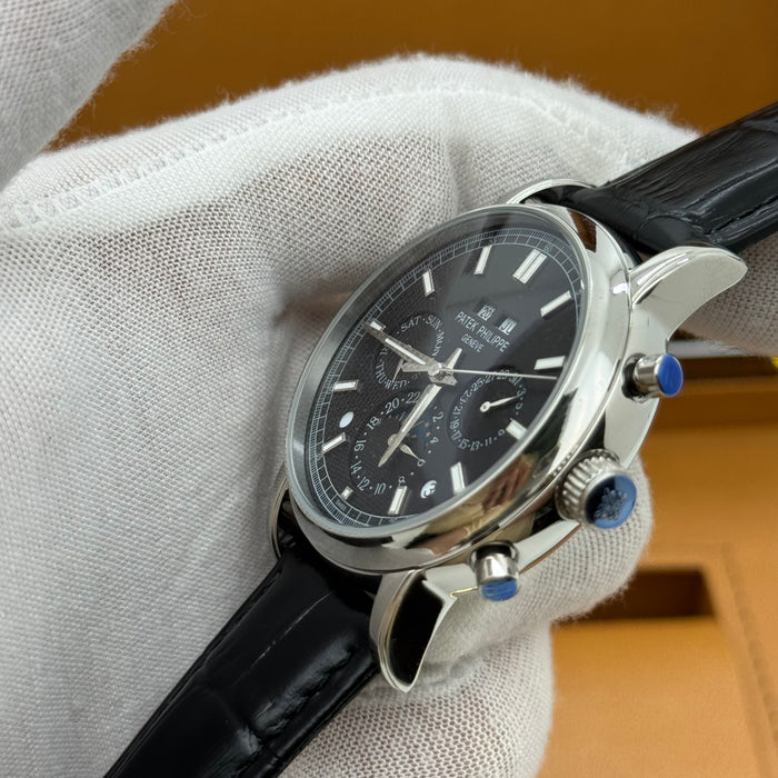 Patek Philippe Perpetual Calendar Chronograph Black Dial