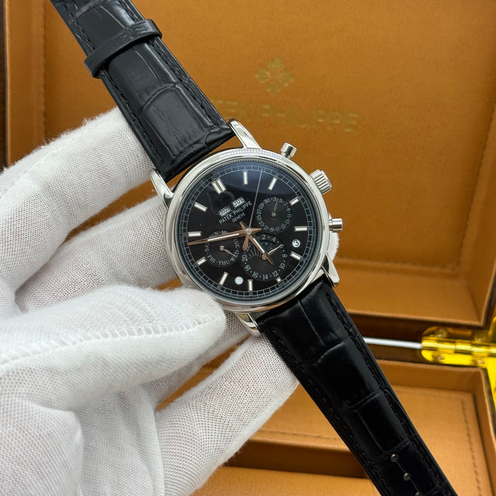 Patek Philippe Perpetual Calendar Chronograph Black Dial