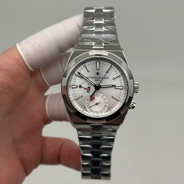 Vacheron Constantin Overseas Dual Time – Silver Dial – Automatic - Swiss Super Clone