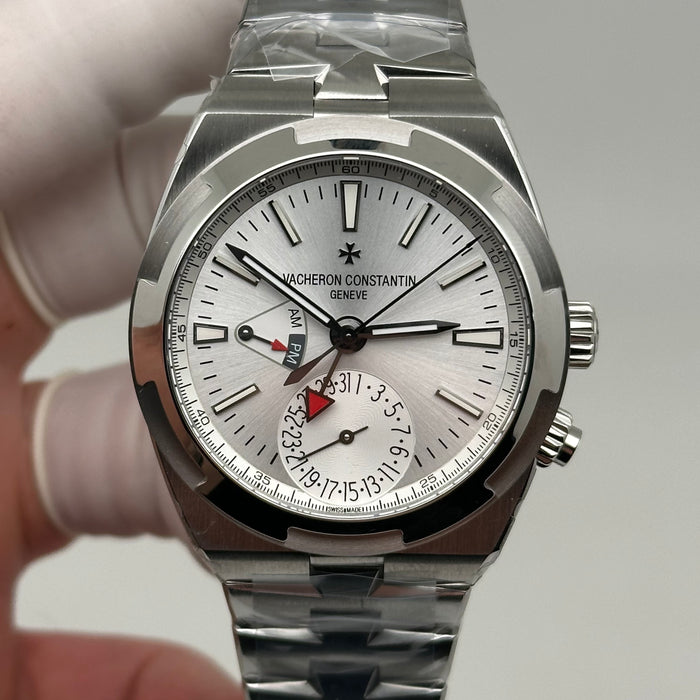 Vacheron Constantin Overseas Dual Time – Silver Dial – Automatic - Swiss Super Clone