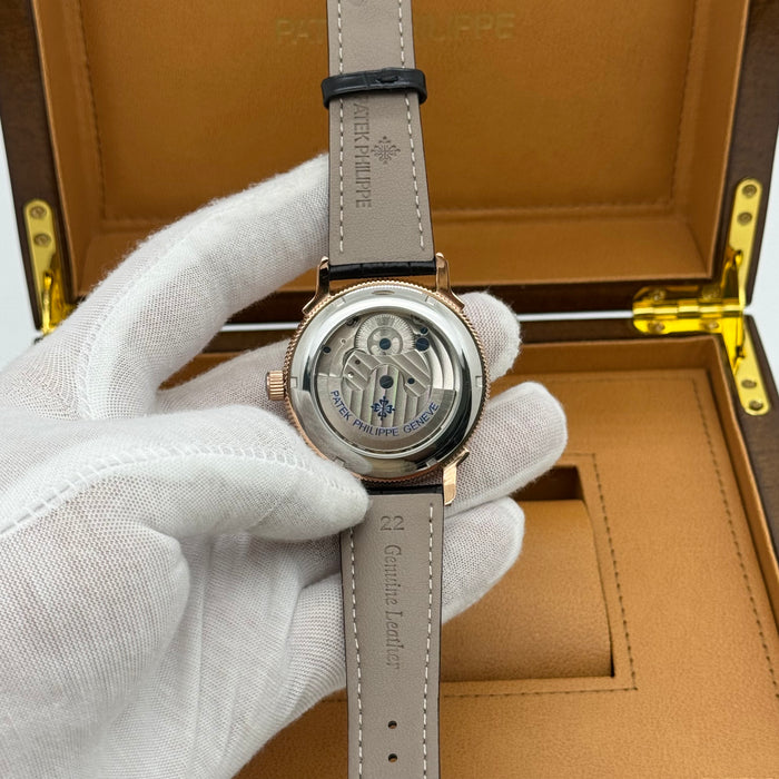 Patek Philippe Tourbillon Skeleton Dial - Rose Gold Case