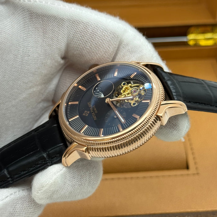 Patek Philippe Tourbillon Skeleton Dial - Rose Gold Case