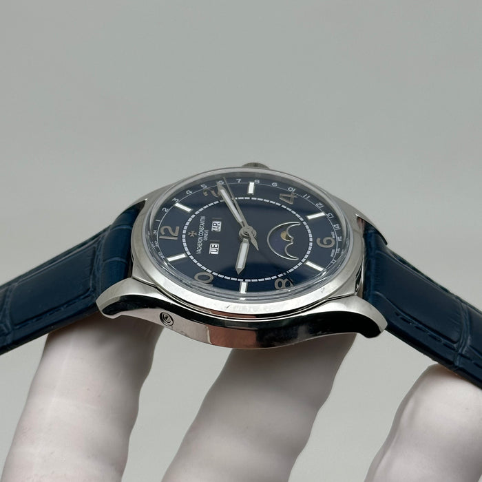 Vacheron Constantin Fiftysix Complete Calendar – Blue Dial – Moonphase - Swiss Super Clone