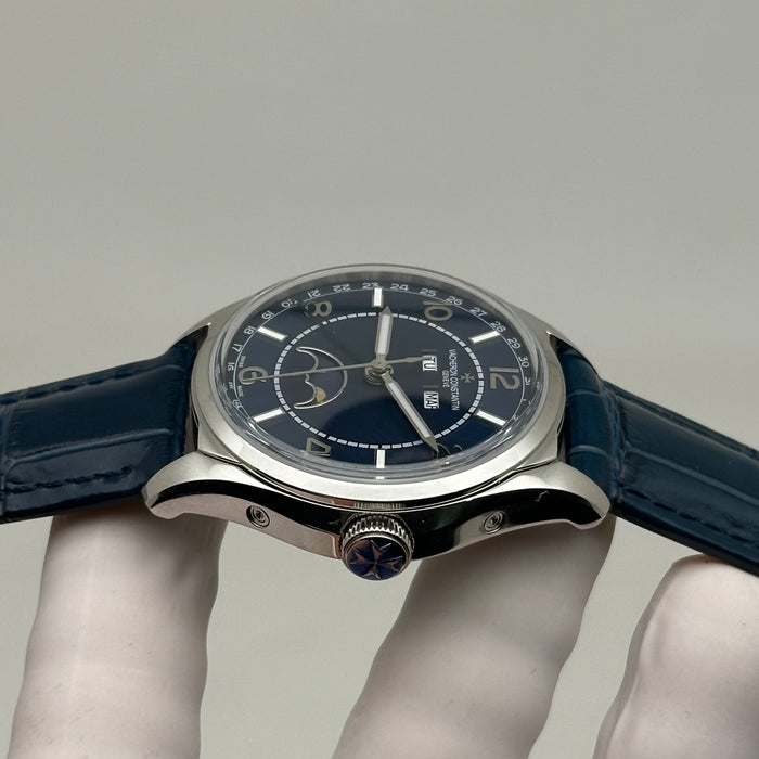 Vacheron Constantin Fiftysix Complete Calendar – Blue Dial – Moonphase - Swiss Super Clone
