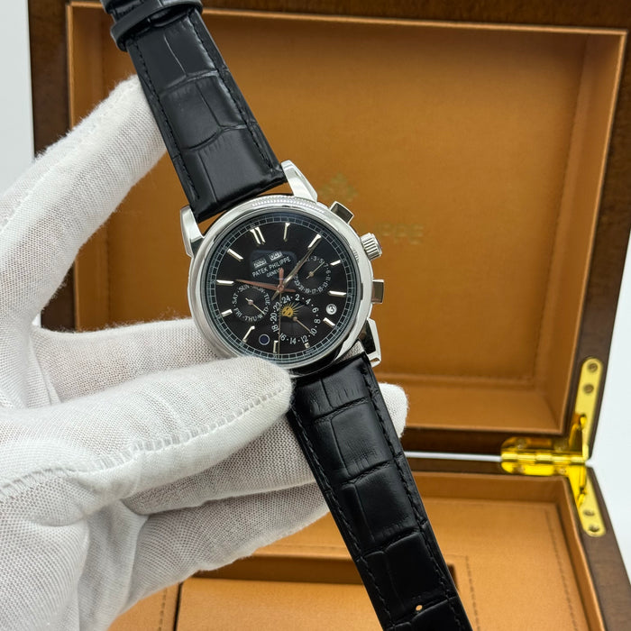 Patek Philippe Perpetual Calendar Chronograph Black Dial