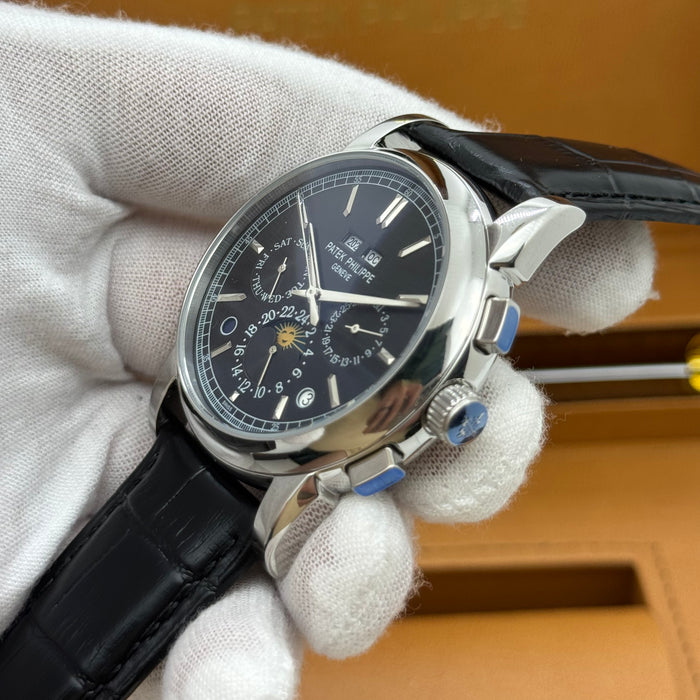 Patek Philippe Perpetual Calendar Chronograph Black Dial