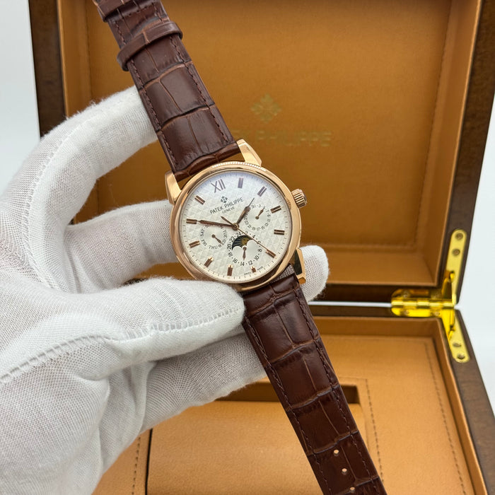 Patek Philippe Perpetual Calendar Chronograph 5204R Rose Gold 40MM