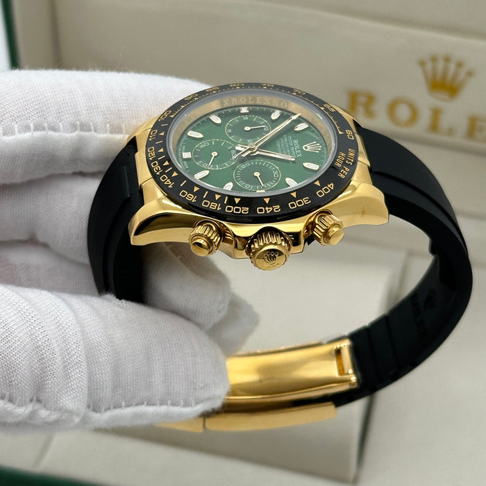 Rolex Daytona Leather Watch Band Rubber