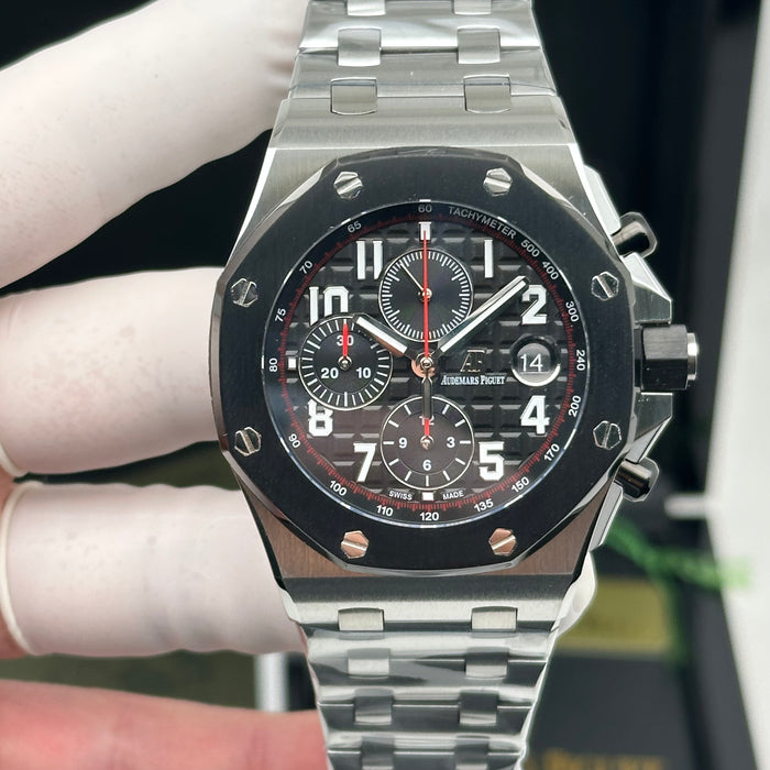 Audemars Piguet Royal Oak Offshore Chronograph 42MM – Black Dial – Swiss Super Clone