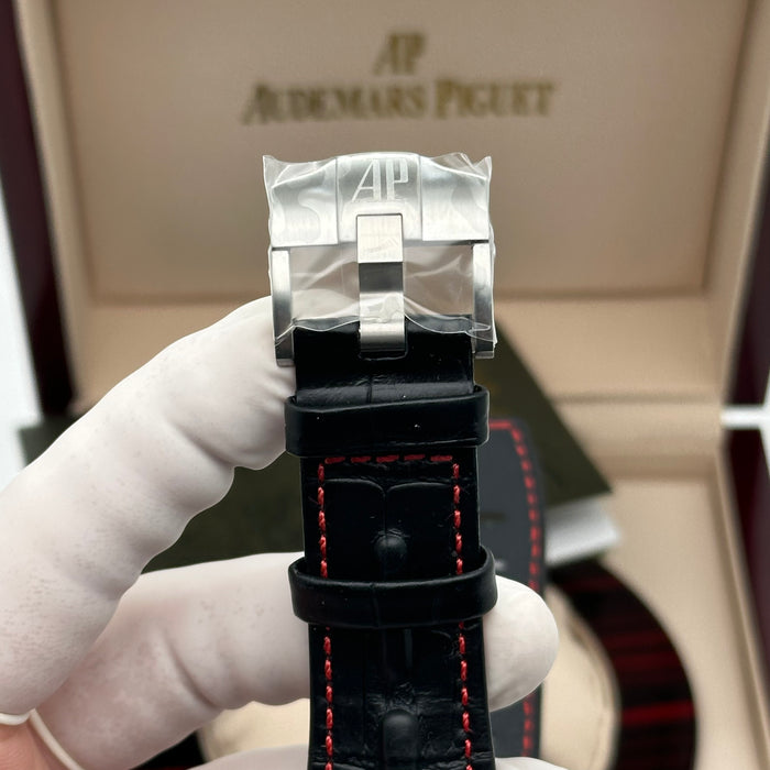 Audemars Piguet Royal Oak Offshore Chronograph 42MM – Black Dial – Leather Strap – Swiss Super Clone
