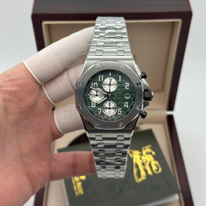 Audemars Piguet Royal Oak Offshore Chronograph 42MM – Green Dial – Swiss Super Clone 1:1
