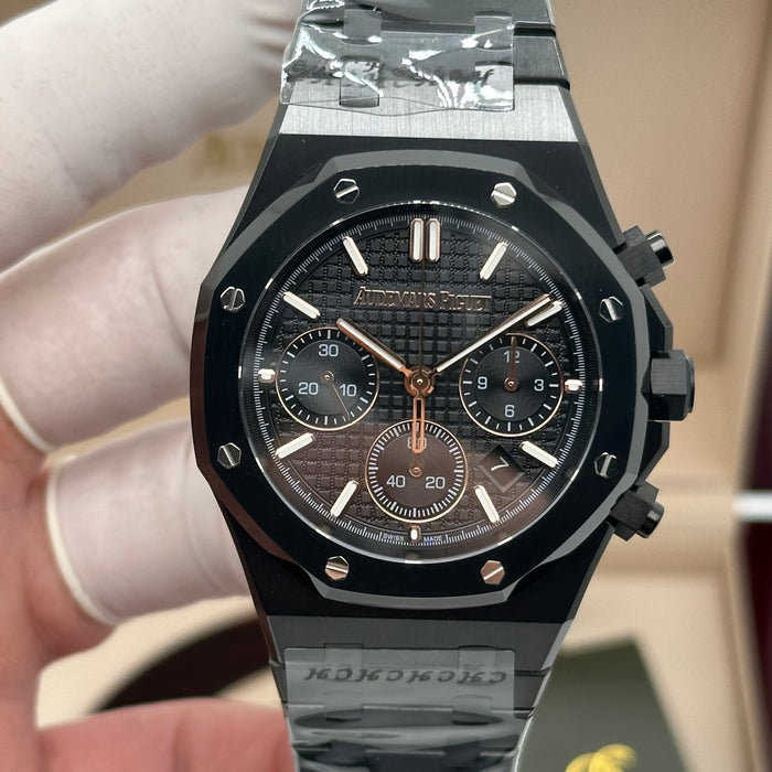Audemars Piguet Royal Oak Chronograph 42MM – Full Black – Swiss Super Clone 1:1