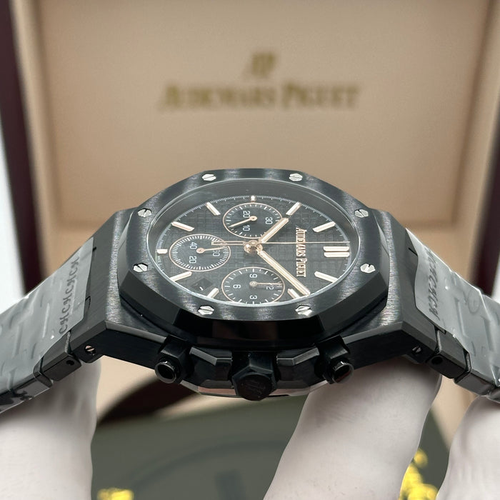 Audemars Piguet Royal Oak Chronograph 42MM – Full Black – Swiss Super Clone 1:1