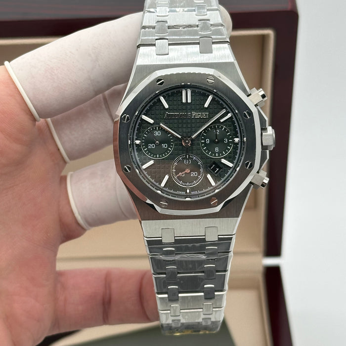 Audemars Piguet Royal Oak Chronograph 42MM – Green Dial – Stainless Steel – Swiss Super Clone 1:1