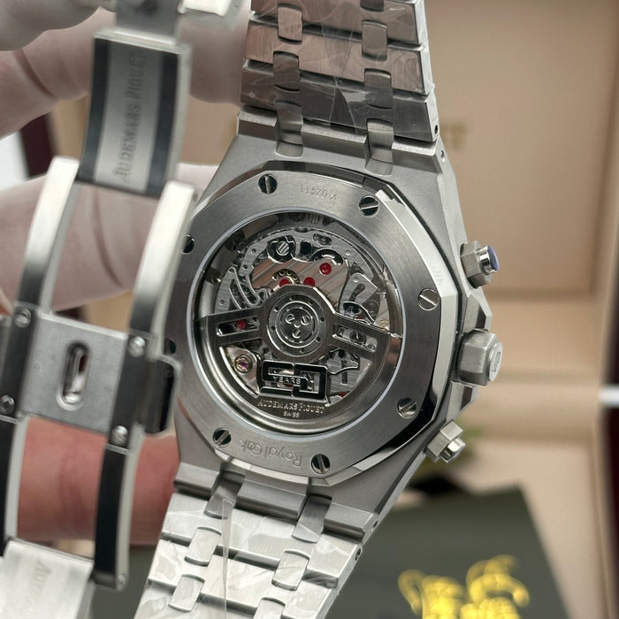 Audemars Piguet Royal Oak Chronograph 42MM – Black Dial – Stainless Steel - Swiss Super Clone