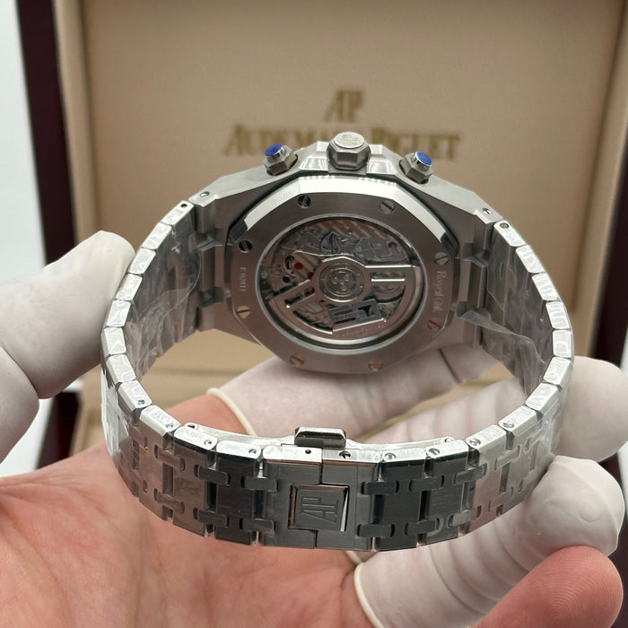 Audemars Piguet Royal Oak Chronograph 42MM – Black Dial – Stainless Steel - Swiss Super Clone