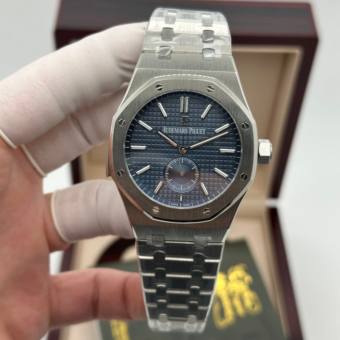 Royal Oak Automatic Blue Dial 41MM – Stainless Steel Bracelet | Swiss Super Clone 1:1