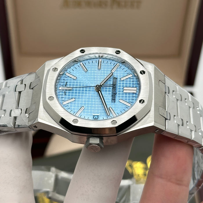 Royal Oak Ice Blue Dial 41MM – Stainless Steel Bracelet | Swiss Super Clone 1:1