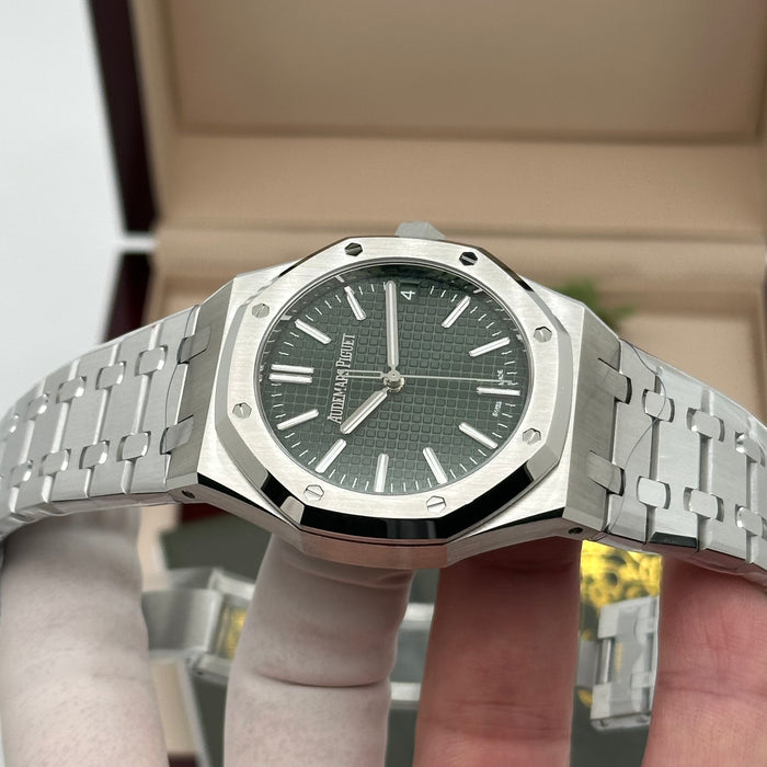 Royal Oak Green Dial Automatic 41MM – Stainless Steel Bracelet | Swiss Super Clone 1:1
