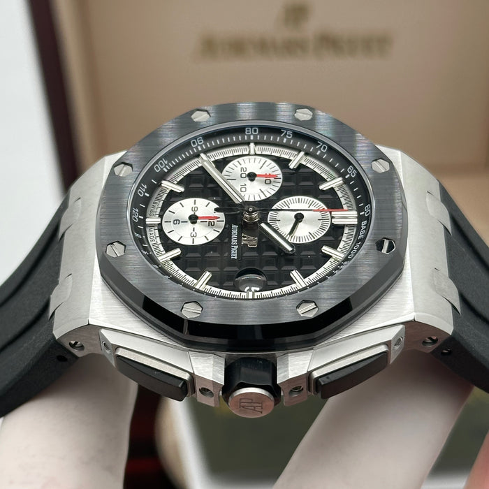Royal Oak Offshore Chronograph Black Dial – Black Ceramic Bezel | Swiss Super Clone 1:1