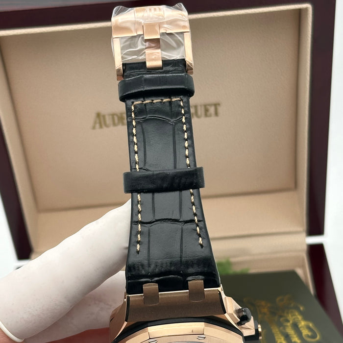 Audemars Piguet Royal Oak Offshore Chronograph – Rose Gold – Black Dial – Swiss Super Clone 1:1