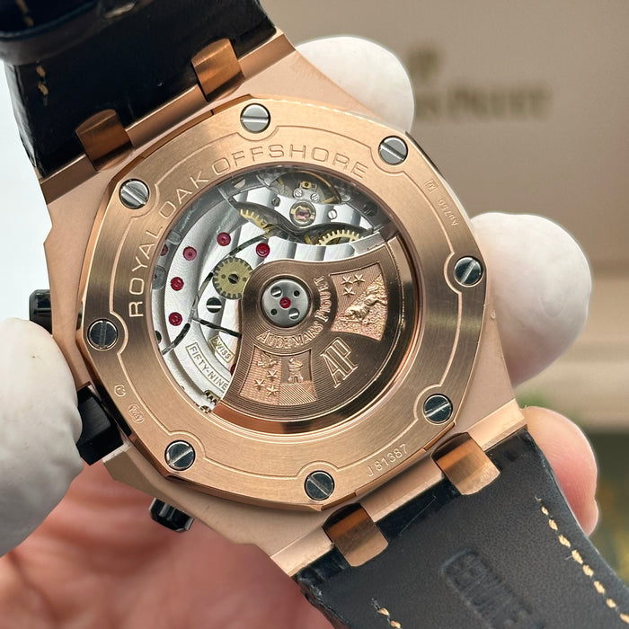 Audemars Piguet Royal Oak Offshore Chronograph – Rose Gold – Black Dial – Swiss Super Clone 1:1